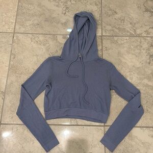 Alo Yoga Cropped Soho Getaway Hoodie